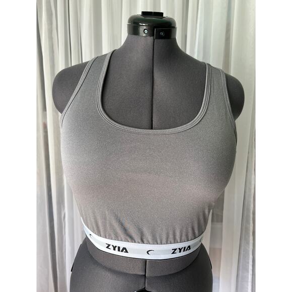 Zyia sport Bra gray Extra Large - Picture 1 of 7